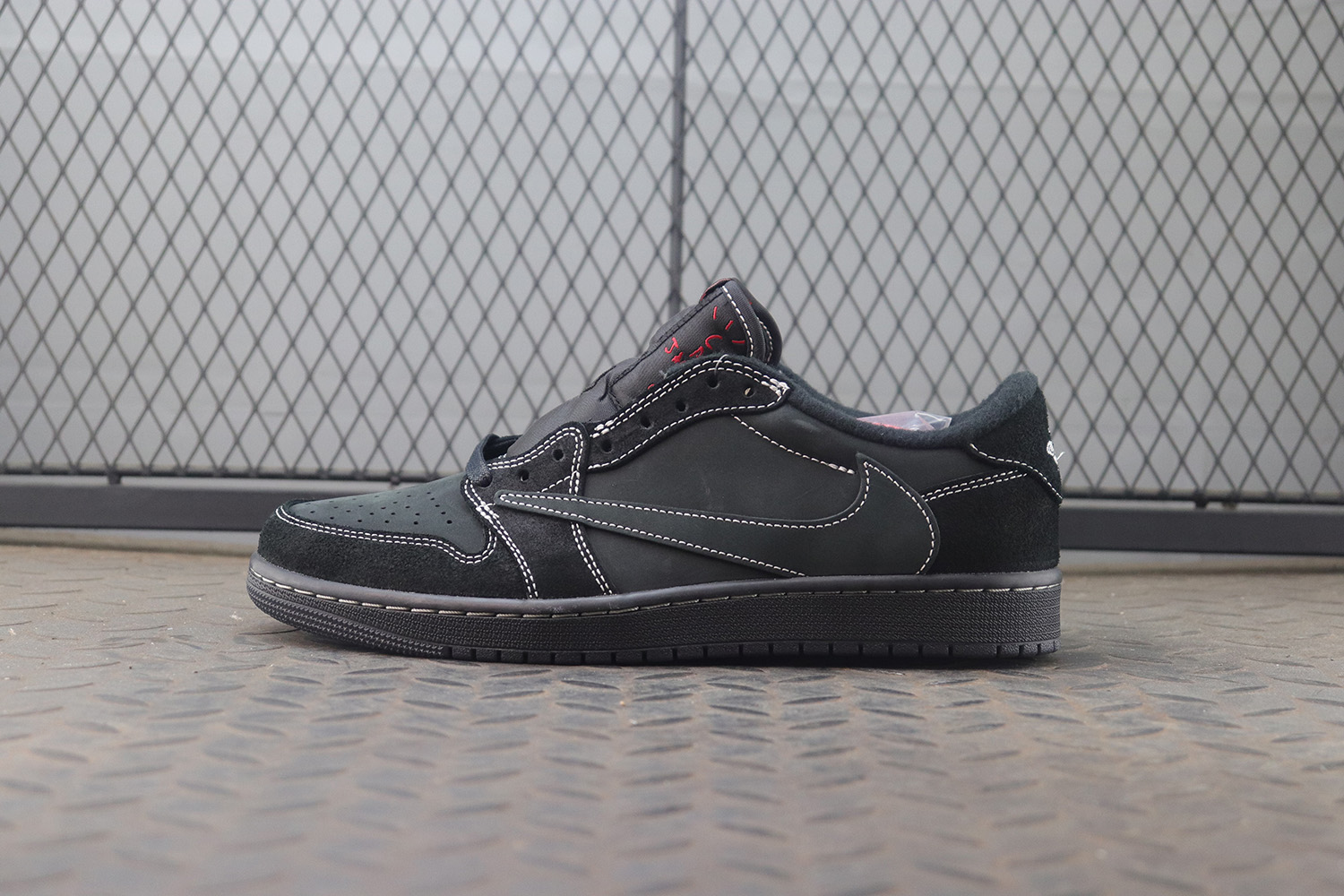 [PK공장]조던 1 x 트래비스 스캇 레트로 로우 OG SP 블랙 팬텀