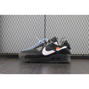 [OWF공장]나이키 x 오프화이트 에어맥스 90 V2 블랙 화이트