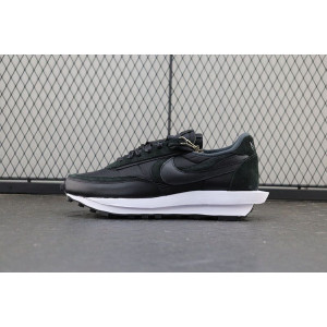 [H12공장]나이키 x 사카이 LD와플 블랙 나일론