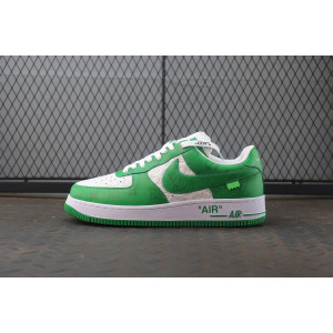 [GD공장]루이비통 x 나이키 에어포스 1 로우 바이 버질 아블로 화이트 짐 그린