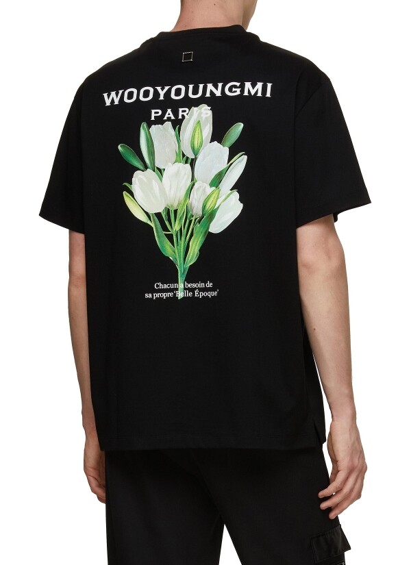 우영미 22SS 플라워 튤립 반팔티