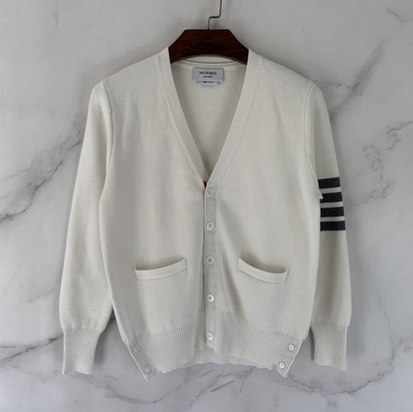 톰브라운 코튼 니트 가디건