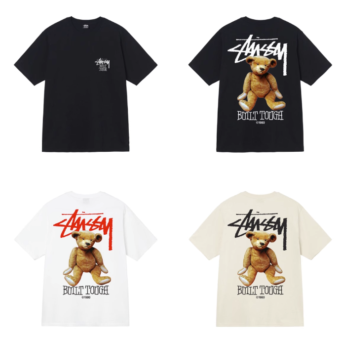 스투시 빌트 터프 티셔츠 화이트