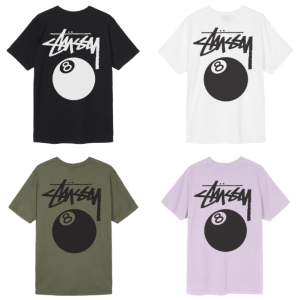 스투시 8볼 티셔츠