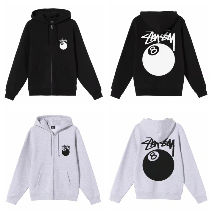 스투시 8볼 후드 집업