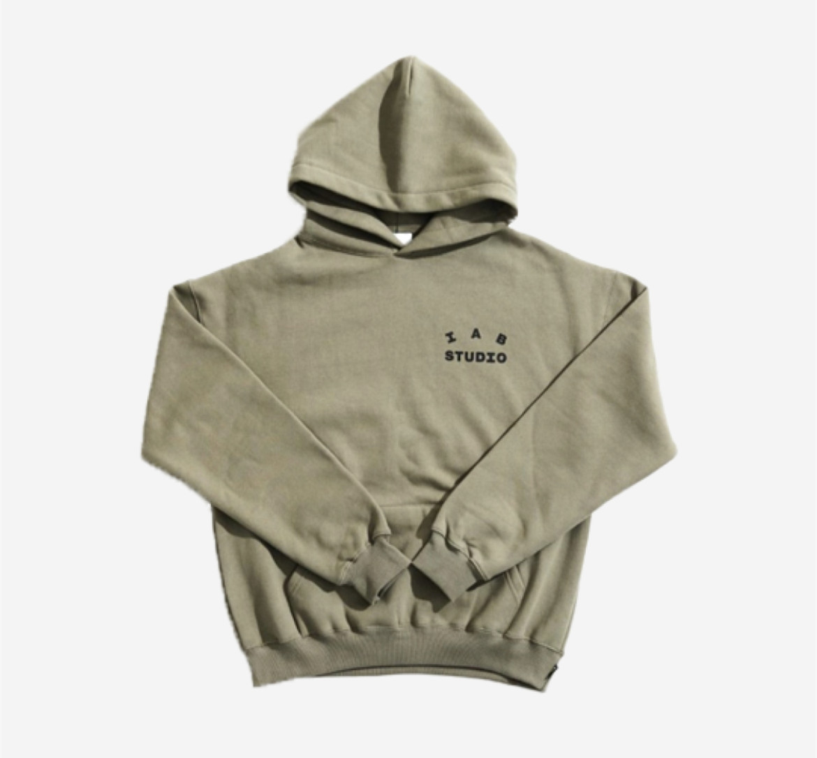 아이앱 스튜디오 후드 올리브
