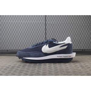 [H12공장]나이키 x 사카이 x 프라그먼트 LD와플 블랙큰드 블루