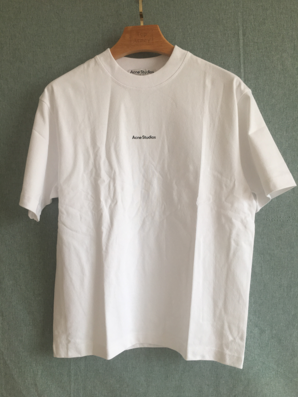 아크네 반팔티(블랙,화이트,스틸그레이,코랄블루,오렌지)