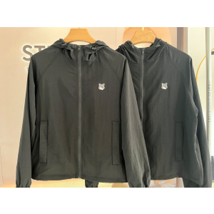 메종 키츠네 후드 자켓