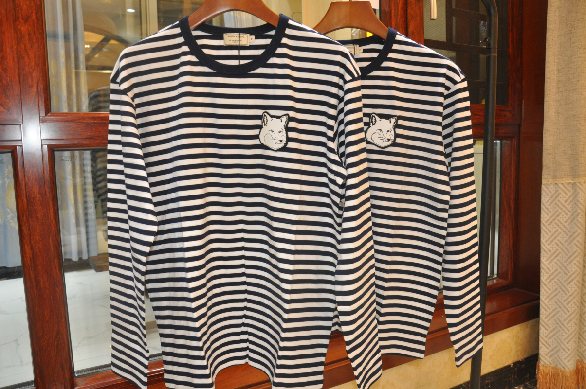 메종 키츠네 스프라이트 롱슬리브