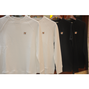 메종 키츠네  폭스 헤드 맨투맨