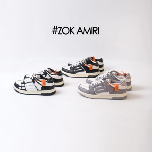 [ZOK공장]Amiri Skel 라운드 토 로우탑 스니커즈